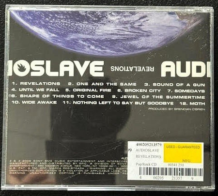 Audioslave – Revelations (CD, Album, 2006, Epic / Interscope 82796 97728 2) - Maple City Music