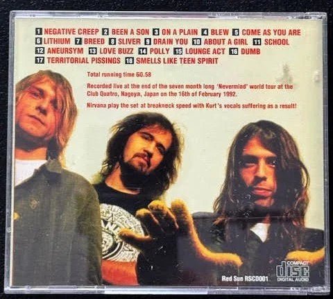 Nirvana – Live In Japan (Used) - Maple City Music