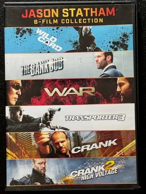 Jason Statham – 6-Film Collection (DVD, Multi-Film Collection, Lionsgate Home Entertainment) - Maple City Music