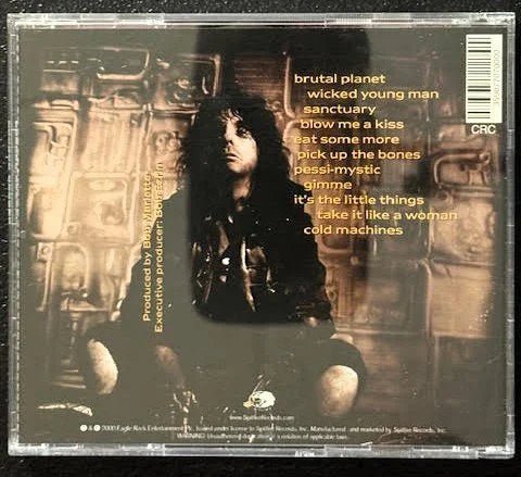 Alice Cooper – Brutal Planet (CD, Album, Club Edition, 2000, Spitfire Records SF2 5038) - Maple City Music
