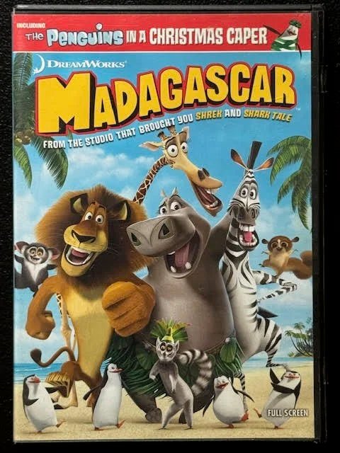 Madagascar — Includes The Penguins in a Christmas Caper (Used) - Maple City Music