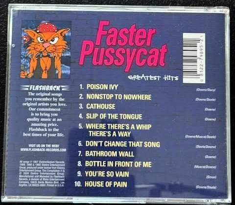 Faster Pussycat – Greatest Hits (CD, Compilation, 2000, Flashback Records R2 79895) - Maple City Music