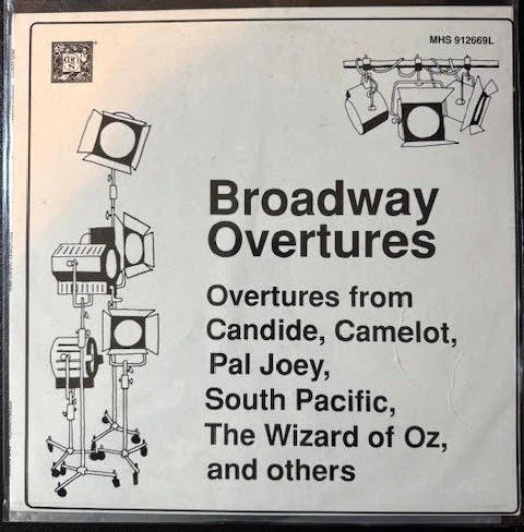 Various – Broadway Overtures (Used) - Maple City Music