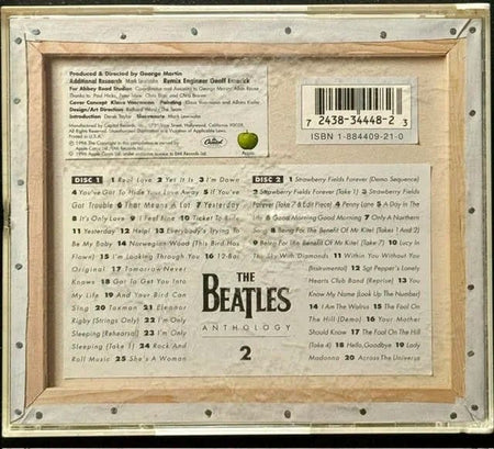 The Beatles – Anthology 2 (2xCD, 1996, Capitol/Apple CDP 7243 8 34448 2 3) - Maple City Music