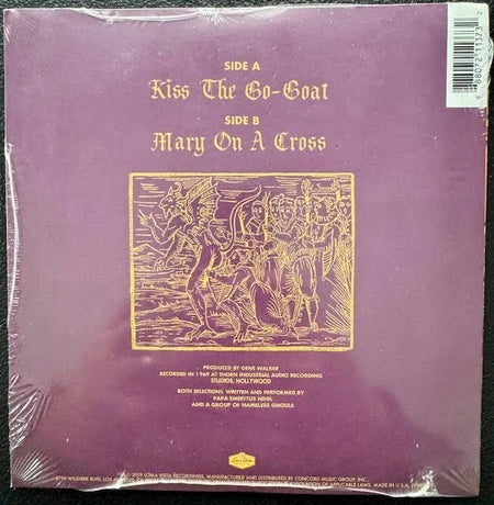 Ghost – Seven Inches Of Satanic Panic (7", 45 RPM, Limited Edition, Purple Vinyl, 2023, Loma Vista LVR00739) - Maple City Music