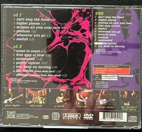 Glenn Hughes – Soulfully Live In The City Of Angels (2xCD + DVD, 2004, Deadline Music CLP-1450) - Maple City Music