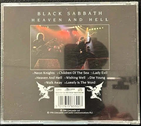 Black Sabbath – Heaven And Hell (CD, Album, Limited Edition, Reissue, Essential! ESM CD 330) - Maple City Music