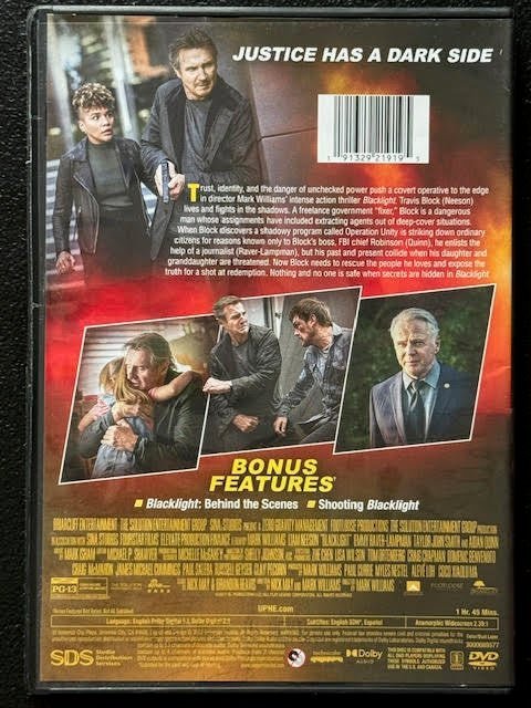 Blacklight (DVD, 2022, Universal Pictures Home Entertainment) - Maple City Music