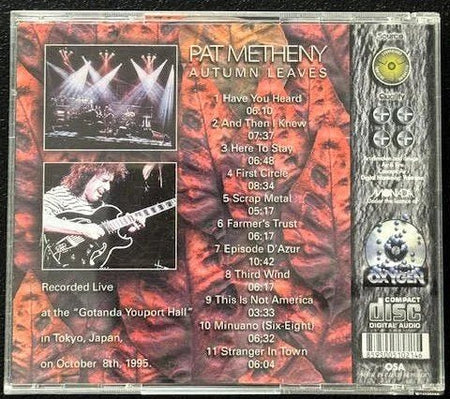 Pat Metheny – Autumn Leaves (Used) - Maple City Music