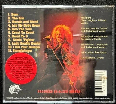 Glenn Hughes – Burning Japan Live (CD, 1995, Steamhammer SPV 084-18202) - Maple City Music