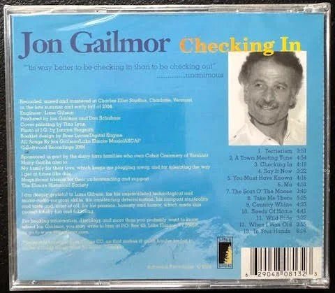 Jon Gailmor – Checking In (CD, 2008, Jon Gailmor Music) - Maple City Music