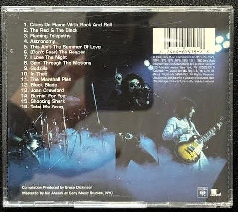 Blue Öyster Cult – Don't Fear The Reaper: The Best Of Blue Öyster Cult (CD, Compilation, 2000, Legacy CK 65918 / Columbia CK 65918) - Maple City Music