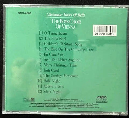 The Boys Choir Of Vienna – Christmas Voices & Bells (Used) - Maple City Music