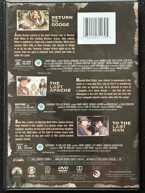 Gunsmoke – Movie Collection (DVD, Movie Collection, Paramount Home Entertainment) - Maple City Music
