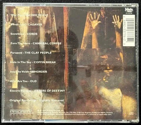 Various – Tribute To Black Sabbath: Eternal Masters (Used) - Maple City Music
