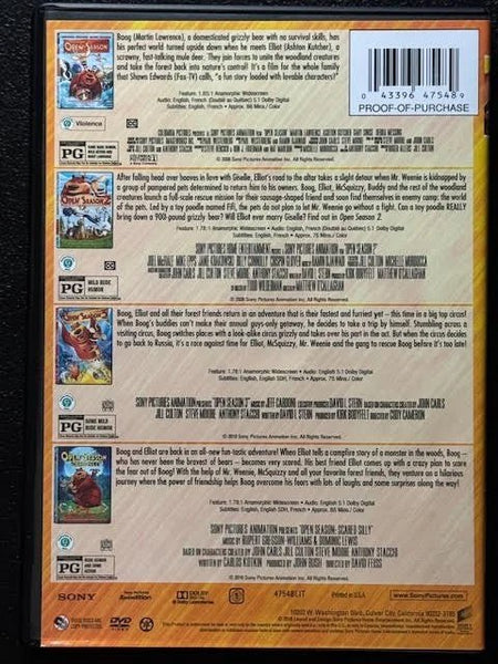 Open Season — 4-Movie Collection (Used) - Maple City Music