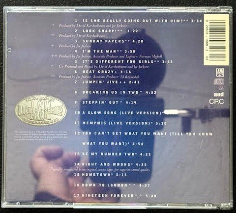 Joe Jackson – Greatest Hits (Used) - Maple City Music