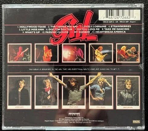 Girl – Sheer Greed (CD, 1999, Receiver Records RRCD 269 / RRCD 269-Z) - Maple City Music
