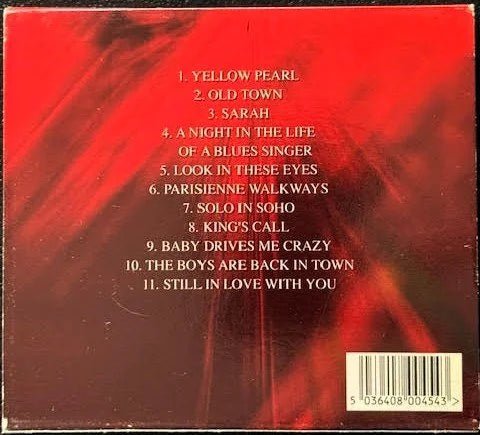 Phil Lynott – Live In Sweden 1983 (CD, Album, Zoom Club ZCRCD83) - Maple City Music
