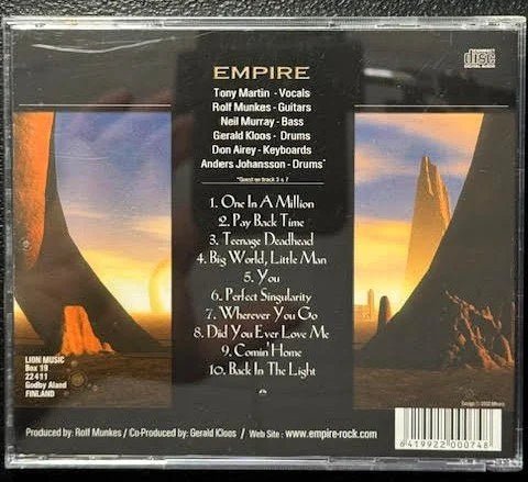 Empire – Trading Souls (CD, 2003, Lion Music LMC 074) - Maple City Music