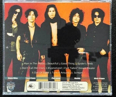 L.A. Guns – Man In The Moon (CD, 2001, Spitfire Records SPT-15179-2) - Maple City Music