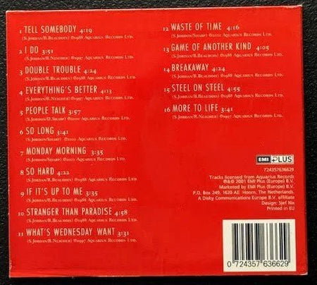 Sass Jordan – Rough & Tough (CD, 2002, EMI Plus 724357636629) - Maple City Music