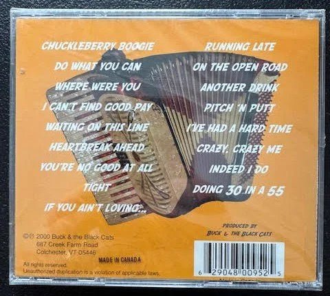 Buck & The Black Cats – Ask For Buck & The Black Cats (CD, Album, 2000, Independent Release) - Maple City Music