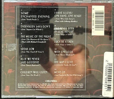 Barbra Streisand – Back To Broadway (CD, 1993, Columbia CK 44189) - Maple City Music