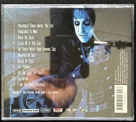 Alice Cooper – Along Came A Spider (CD, 2008, Steamhammer SPV 90602 CD Ltd.) - Maple City Music