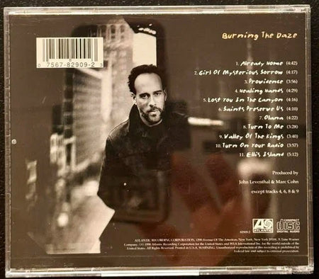 Marc Cohn – Burning The Daze (CD, 1998, Atlantic 82909-2, Promotional Copy) - Maple City Music