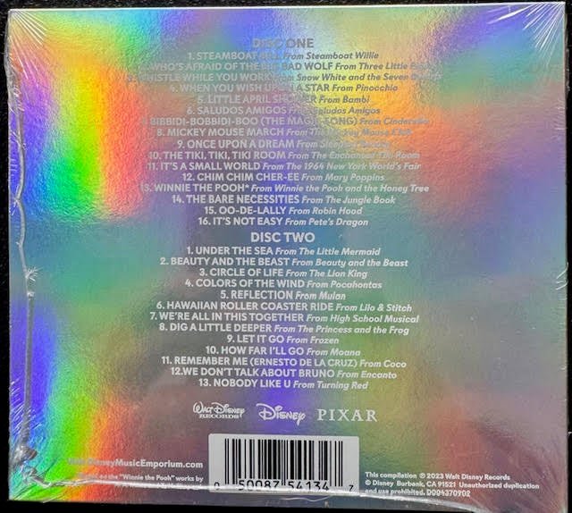 Various – Disney100 (2xCD, 2023, Hollywood Records D004370902) - Maple City Music