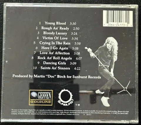 Whitesnake – Saints & Sinners (Used) - Maple City Music