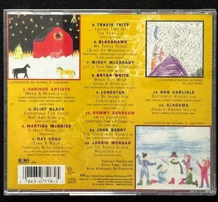 Various – Country Cares For Kids - A Holiday Album To Benefit St. Jude Children's Research Hospital (Used) - Maple City Music