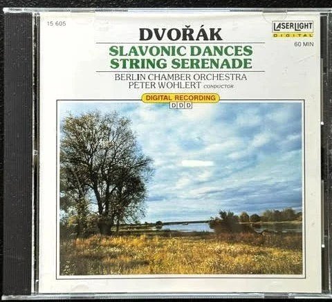 Antonín Dvořák – Slavonic Dances / Serenade For Strings, Op. 22 (CD, 1989, LaserLight Digital 15 605) - Maple City Music
