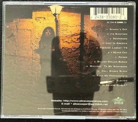 Alice Cooper – A Fistful Of Alice (CD, 1997, Guardian Records 7243 8 33080 2 6) - Maple City Music