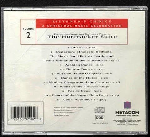 The London Symphony Orchestra – A Christmas Music Celebration Vol.2: The Nutcracker Suite (Used) - Maple City Music
