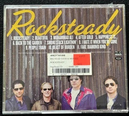 Big Head Todd And The Monsters – Rocksteady (CD, 2010, Big Records BHT2-1325) - Maple City Music