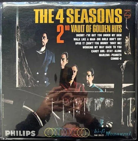 The 4 Seasons – 2nd Vault Of Golden Hits (LP, Compilation, Mono, Mercury Pressing, 1966, Philips PHM 200-221) - Maple City Music