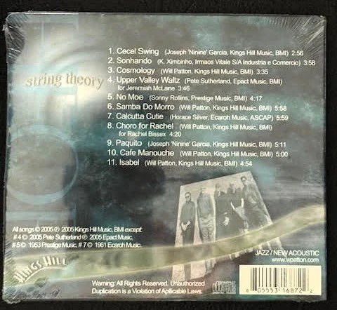 The Will Patton Ensemble — String Theory (New) - Maple City Music
