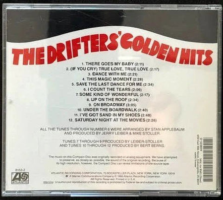 The Drifters – The Drifters' Golden Hits (Used) - Maple City Music