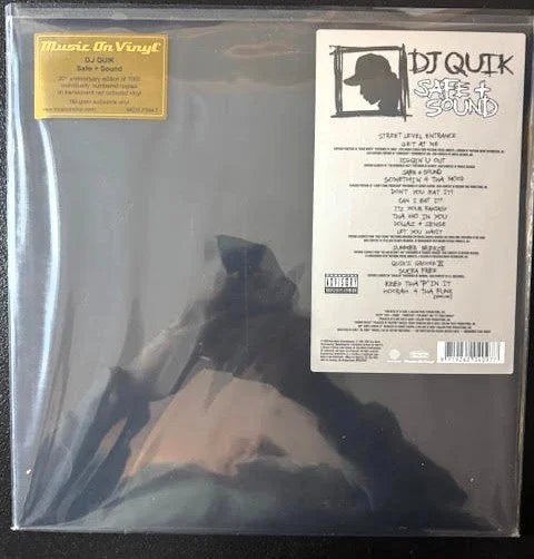 DJ Quik – Safe + Sound (2xLP, 30th Anniversary, Red Translucent, 2025, Music On Vinyl MOVLP3947) - Maple City Music