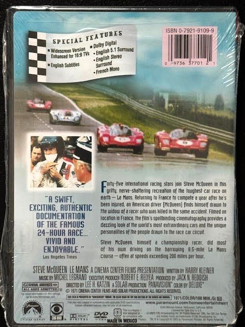Le Mans — Steve McQueen Widescreen Collection (New) - Maple City Music