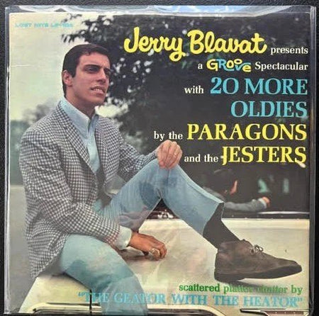Jerry Blavat Presents The Paragons And The Jesters – Jerry Blavat Presents A Groove Spectacular With 20 More Oldies (LP, Compilation, Stereo, 1965, Lost Nite Records LP 104) - Maple City Music