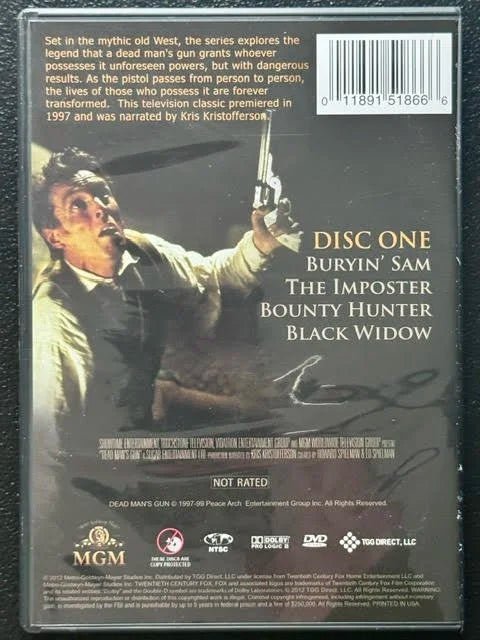 Dead Man’s Gun – Best Of Season 1 Volumes 1 & 2 (DVD, Television Series Collection, MCA Television / Universal Studios Home Entertainment) - Maple City Music