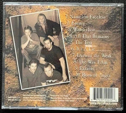 Fozzy – All That Remains (CD, 2005, Ash Records ASH 2022-2) - Maple City Music