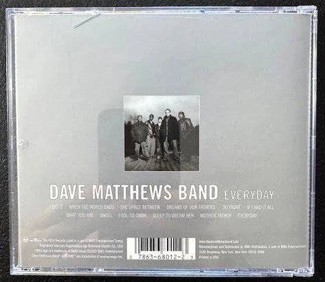 Dave Matthews Band – Everyday (CD, Album, 2001, RCA 07863 67988-2) - Maple City Music