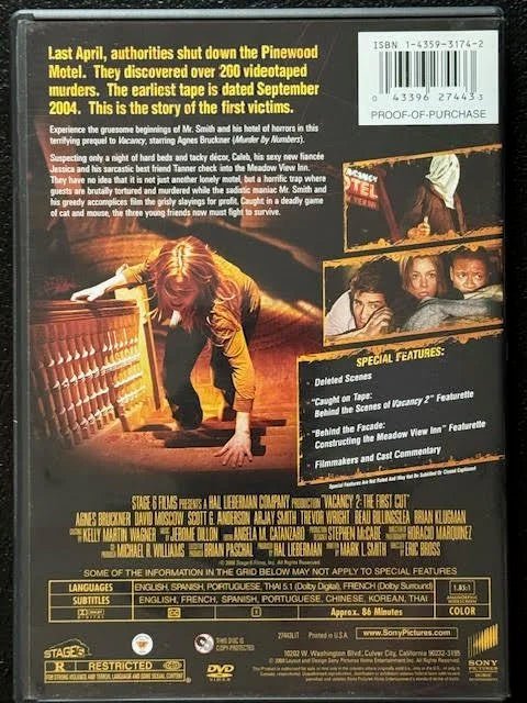Vacancy 2: The First Cut (Used) - Maple City Music