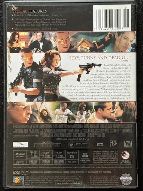 Mr. & Mrs. Smith (Full Screen) (Used) - Maple City Music