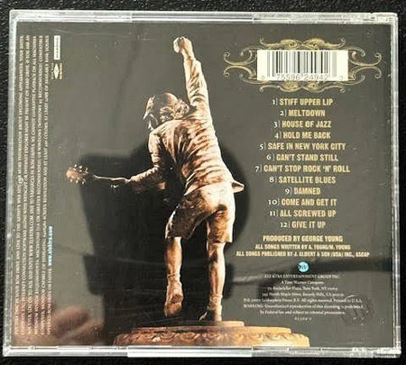 AC/DC – Stiff Upper Lip (CD, 2000, EastWest 62494-2) - Maple City Music