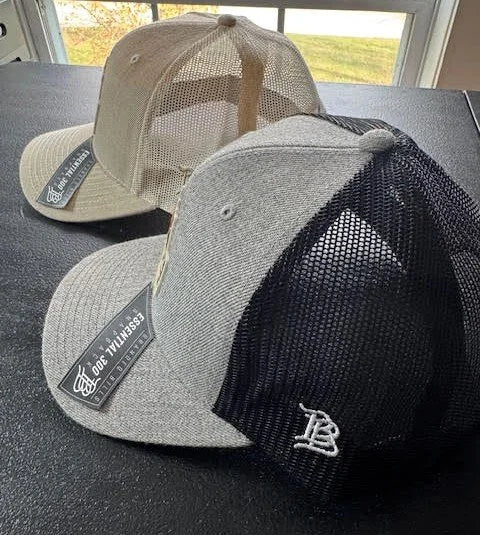 Maple City Music Branded Bills Curved Trucker Hat - Cream - Maple City Music